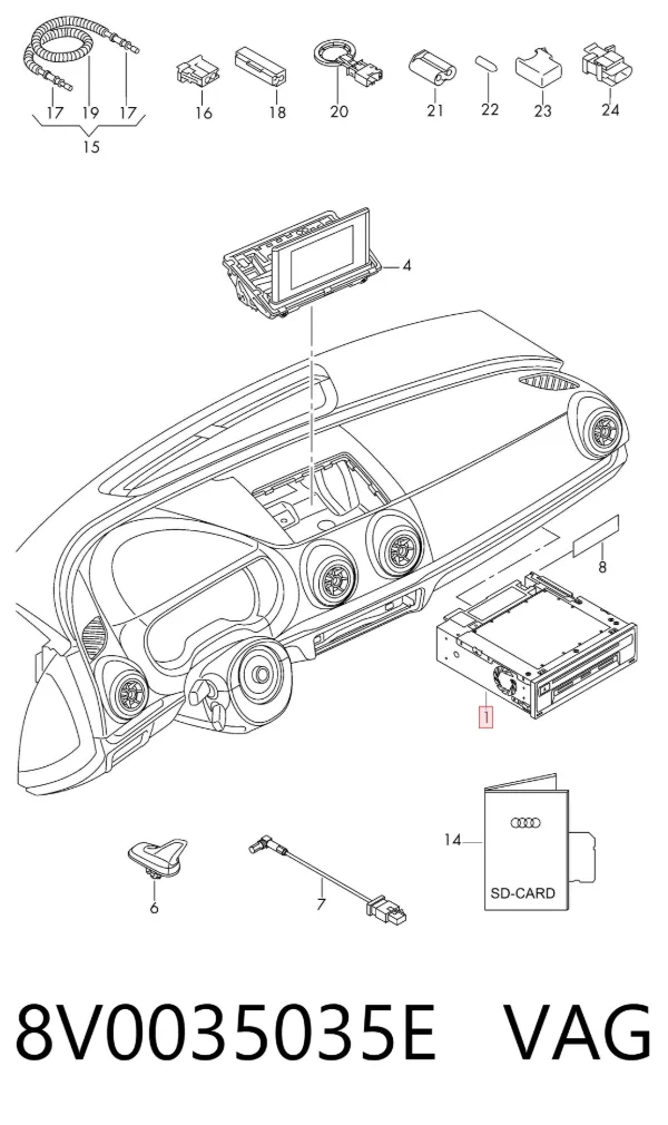  8V0035035E VAG