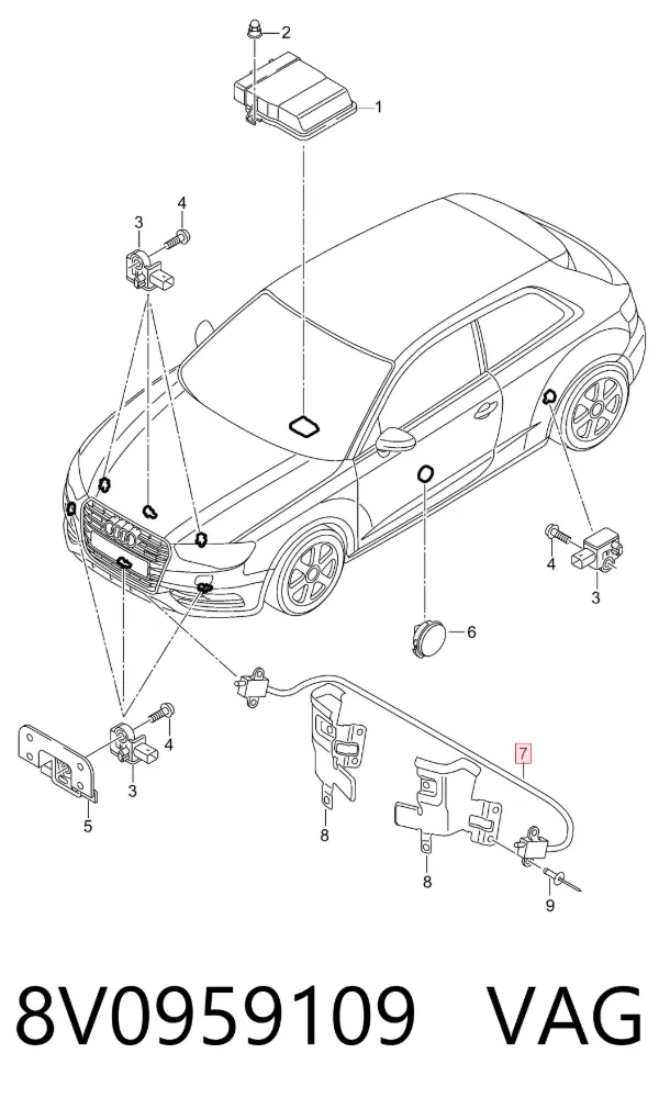  8V0959109 VAG