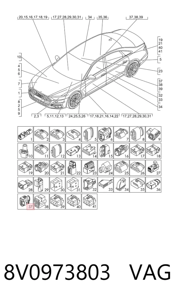  8V0973803 VAG