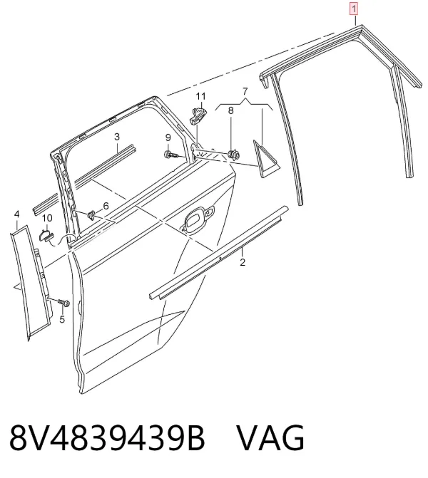  8V4839439B VAG