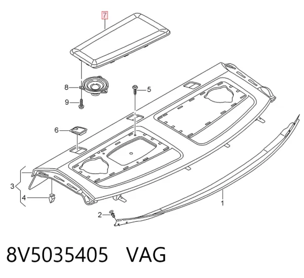 8V5035405 VAG