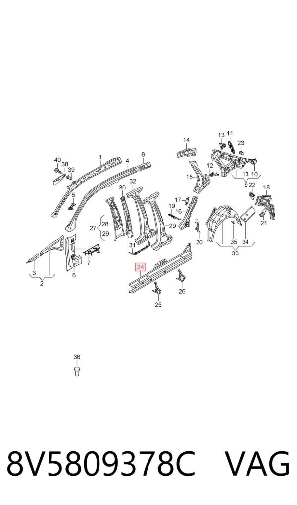  8V5809378C VAG
