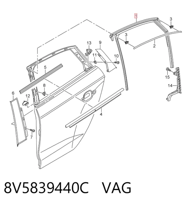  8V5839440C VAG