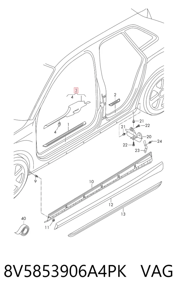  8V5853906A4PK VAG
