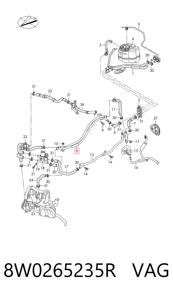  8W0265235R VAG