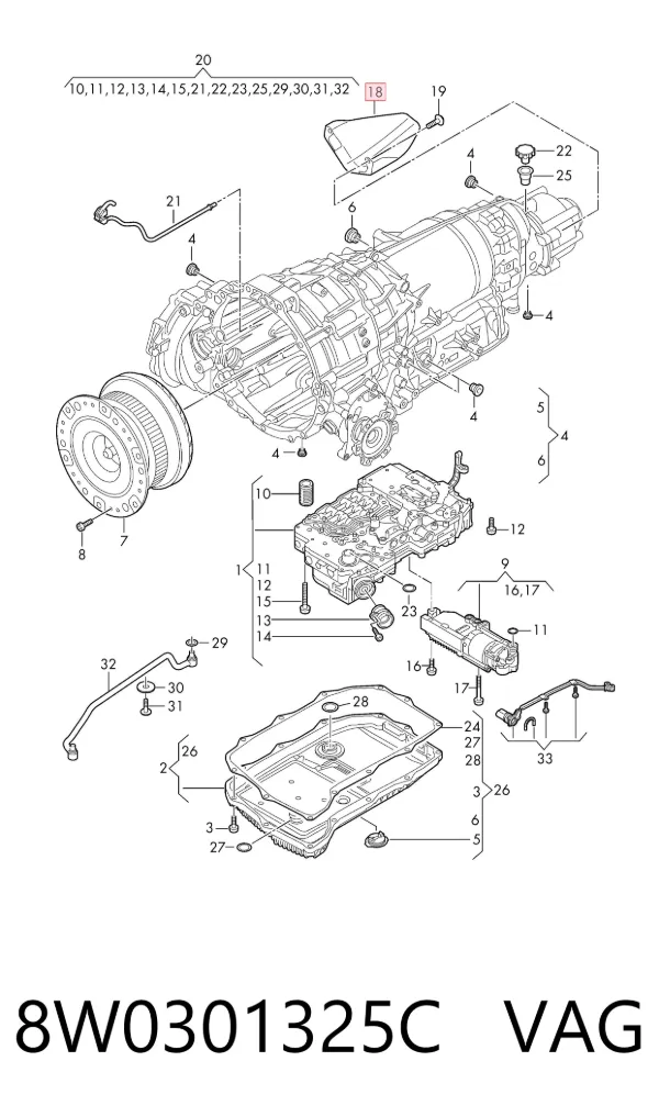  8W0301325C VAG