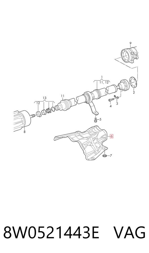  8W0521443E VAG