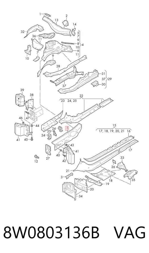  8W0803136B VAG