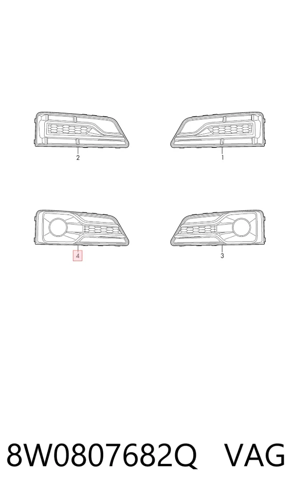  8W0807682Q VAG
