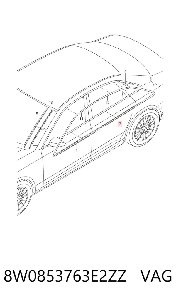  8W0853763E2ZZ VAG