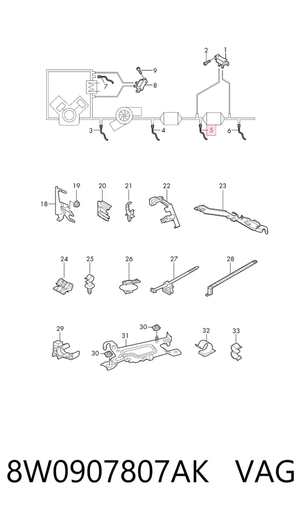  8W0907807AK VAG