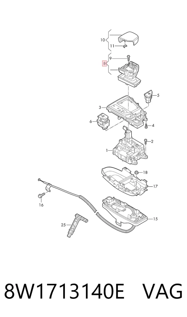  8W1713140E VAG