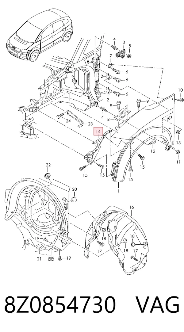  8Z0854730 VAG