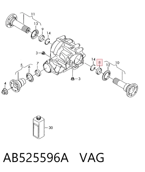  AB525596A VAG