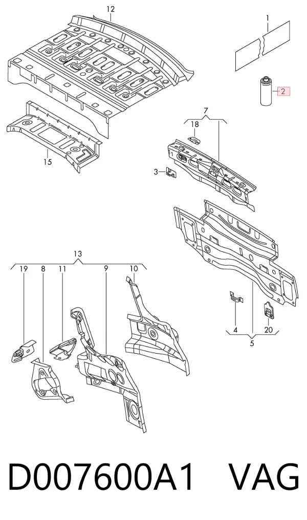  D007600A1 VAG