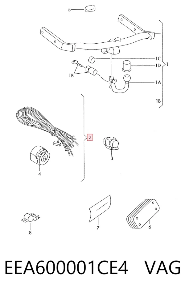  EEA600001CE4 VAG