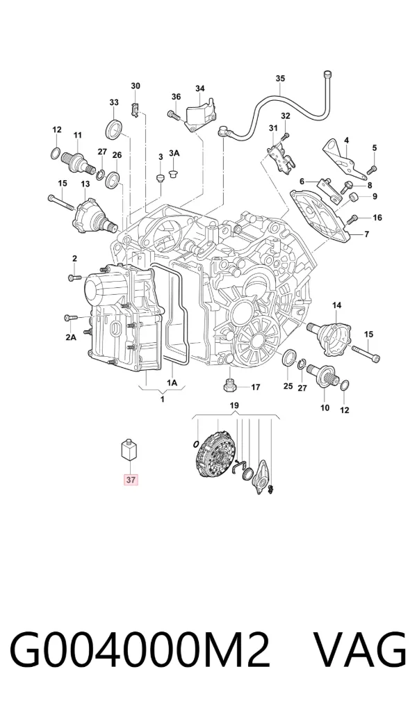 Жидкость ГУР G004000M2 VAG