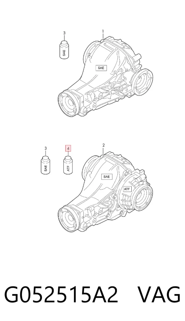 Трансмиссионное масло G052515A2 VAG