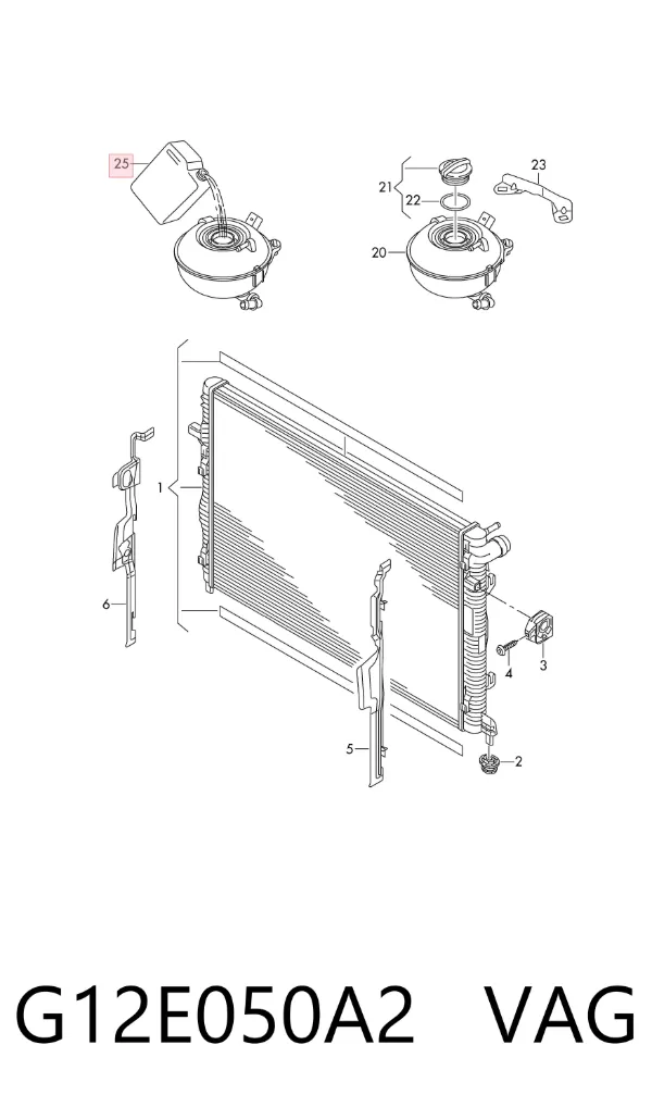 Антифриз G12E050A2 VAG