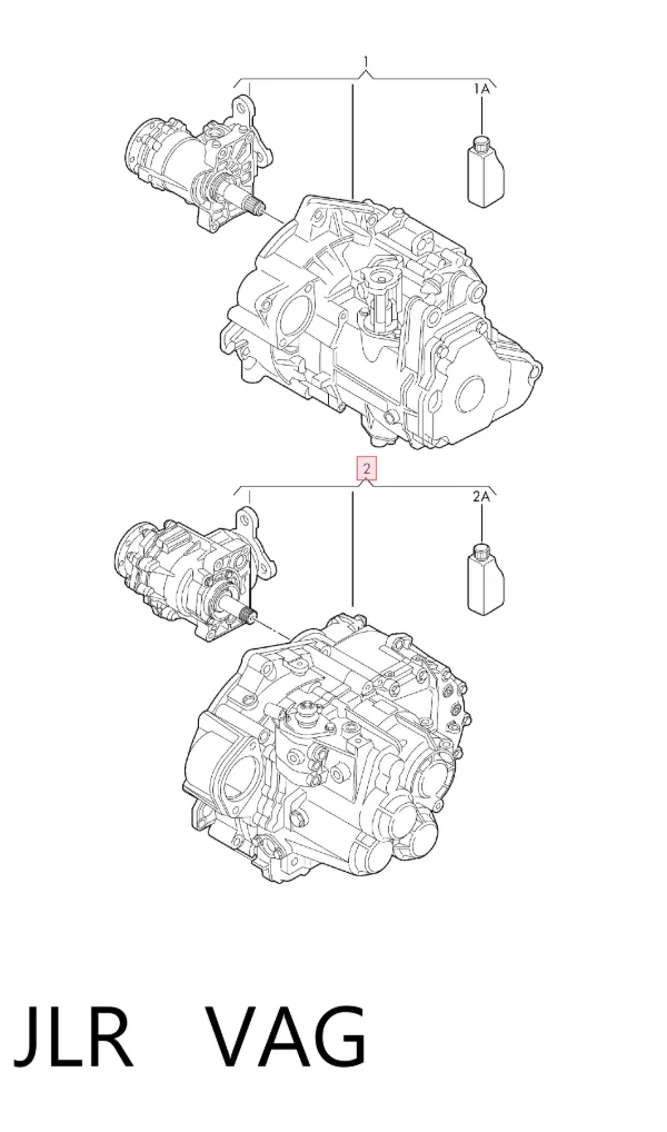 КПП JLR VAG