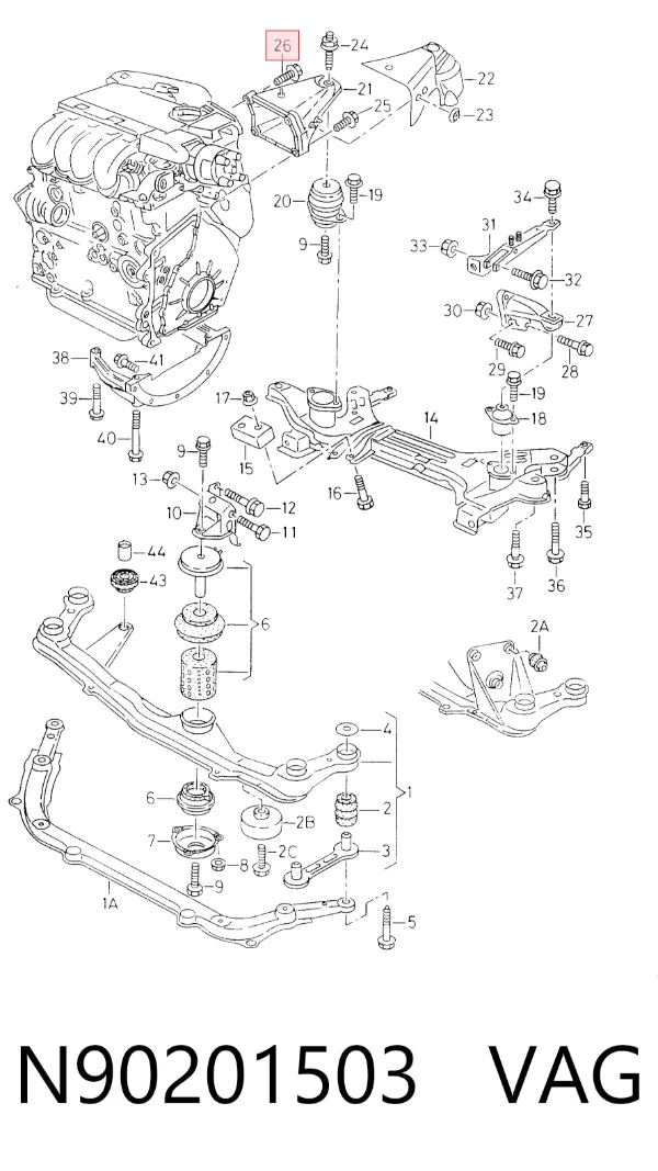  N90201503 VAG