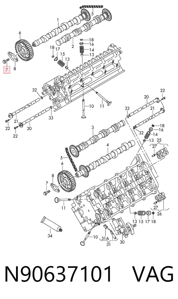  N90637101 VAG