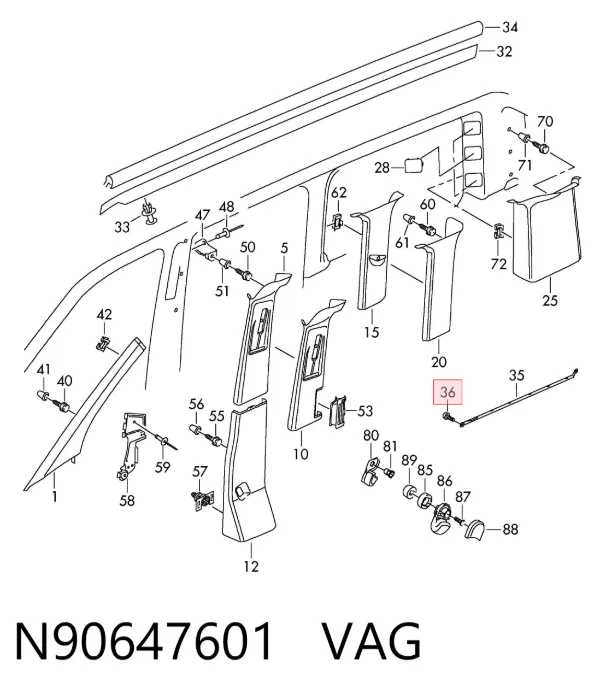  N90647601 VAG