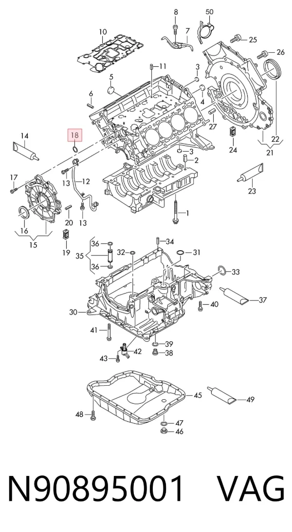  N90895001 VAG