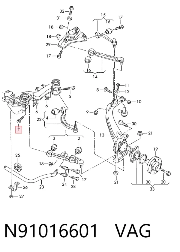  N91016601 VAG