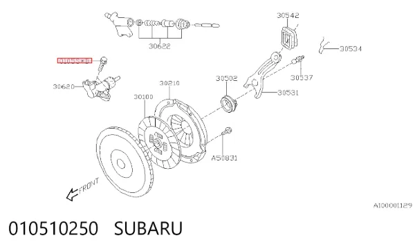  010510250 Subaru