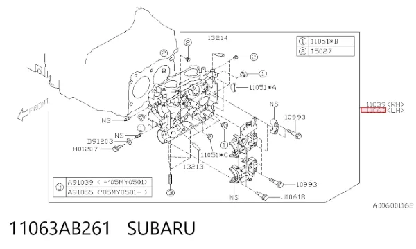  11063AB261 Subaru