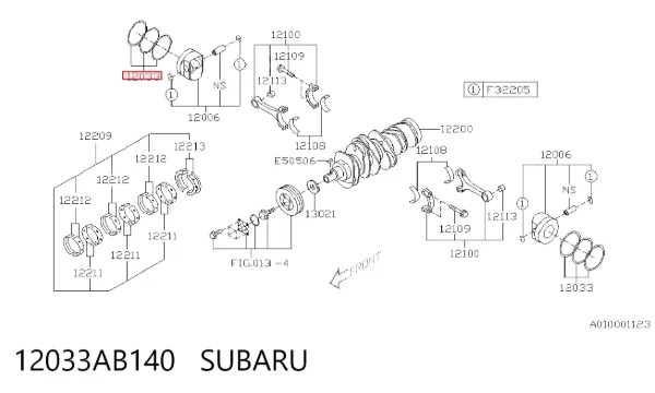  12033AB140 Subaru