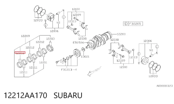  12212AA170 Subaru