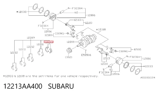  12213AA400 Subaru