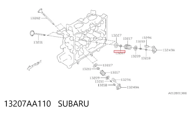 Сальник впускного клапана 49472836 Corteco