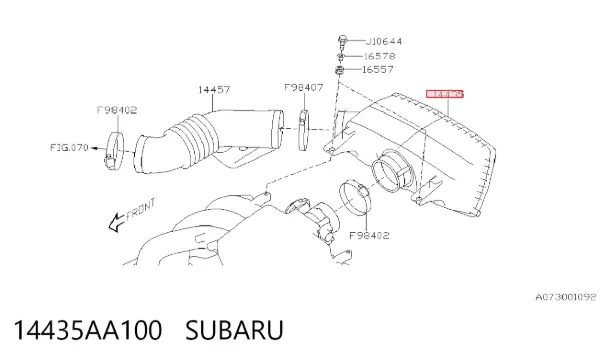  14435AA100 Subaru