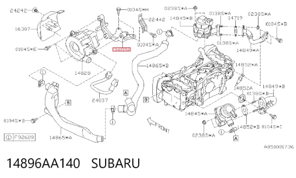  14896AA140 Subaru