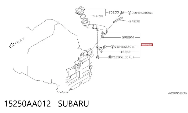  15250AA012 Subaru