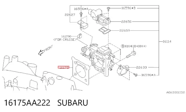  16175AA222 Subaru
