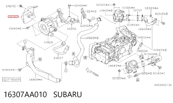  16307AA010 Subaru