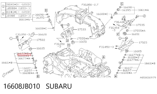  16608JB010 Subaru