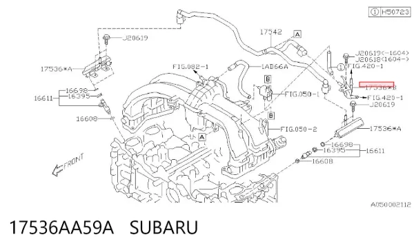  17536AA59A Subaru