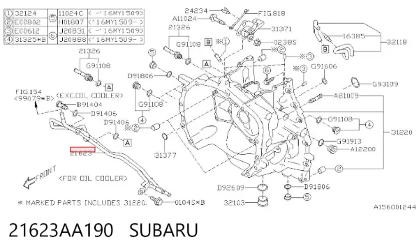 21623AA190 Subaru