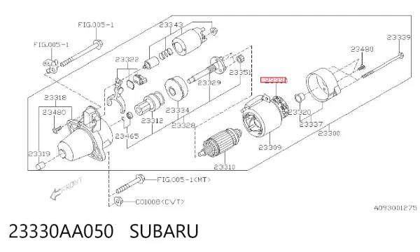 Щетки стартера SHM0171 Krauf