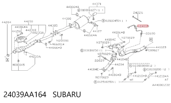  24039AA164 Subaru