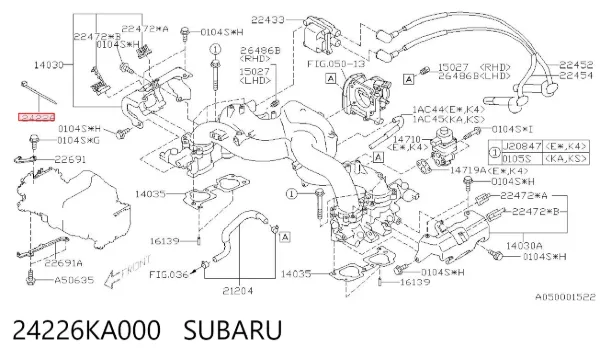  24226KA000 Subaru