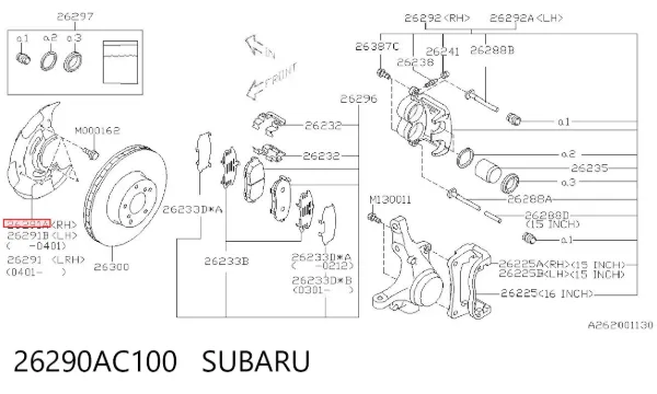  26290AC100 Subaru