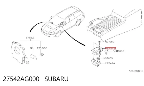 Датчик ESP 27542AG000 Subaru