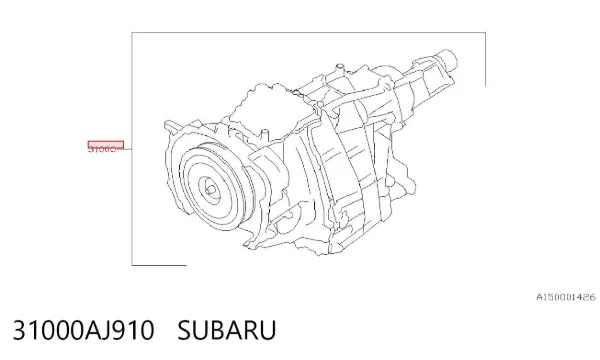 АКПП 31000AJ910 Subaru