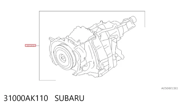 АКПП 31000AK110 Subaru